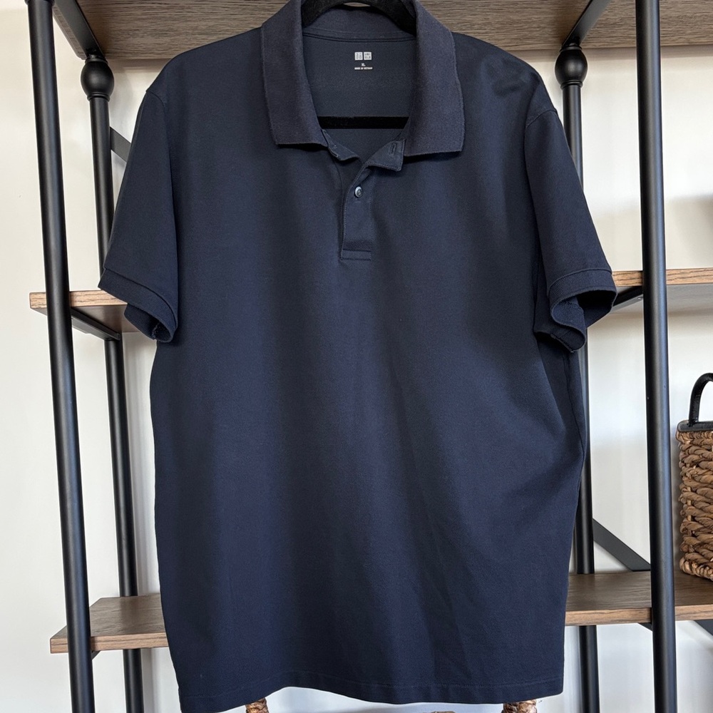 Uniqlo Men’s Dark Navy Polo Shirt XL